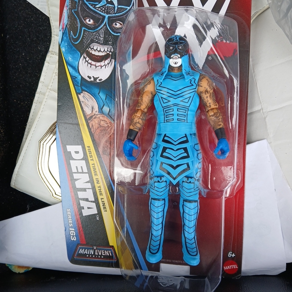 WWE Penta El Zero Miedo Turquoise & Black Masked Action Figure